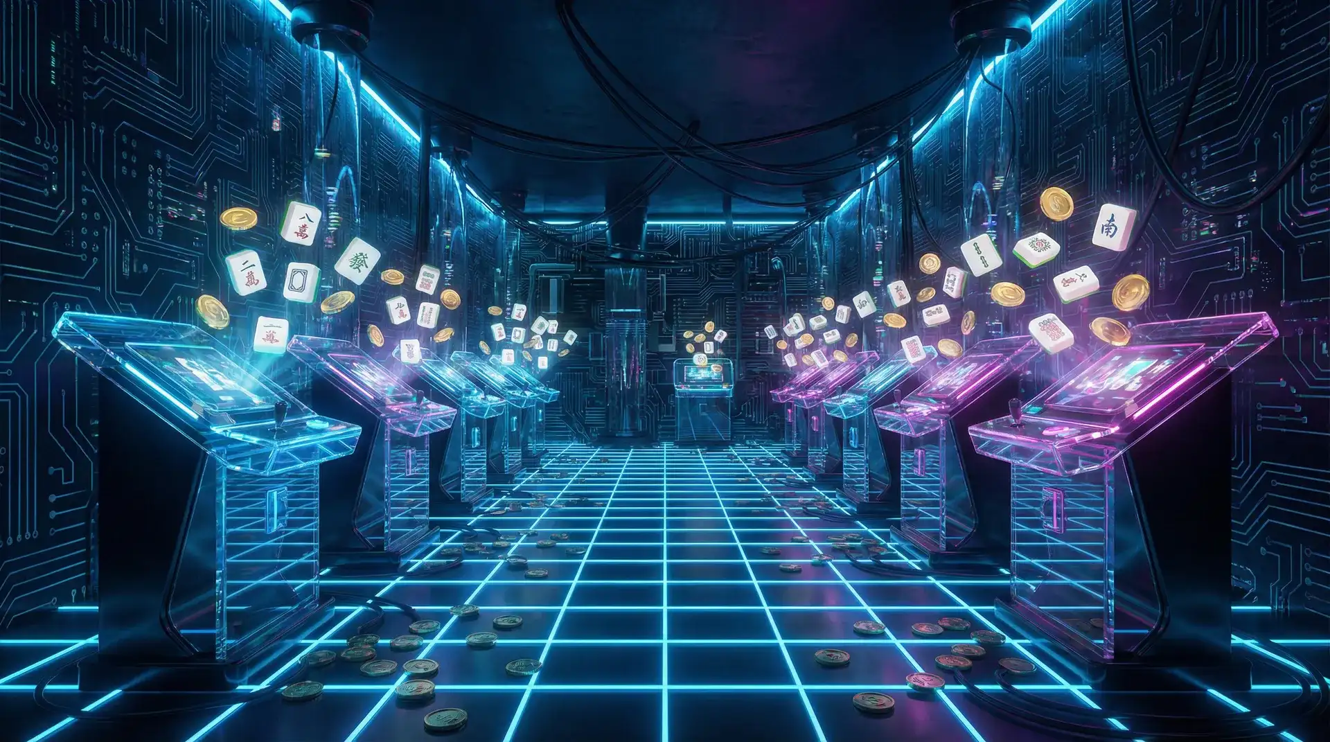 财神棋牌 星空棋牌麻将胡了蓝图模拟器界面